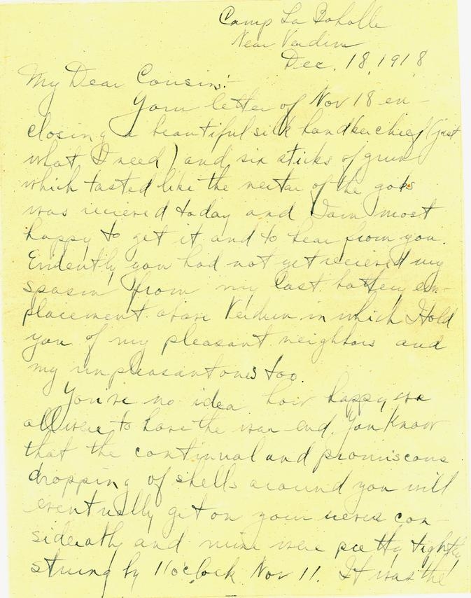 Letter, Harry S. Truman to Mary Ethel Noland