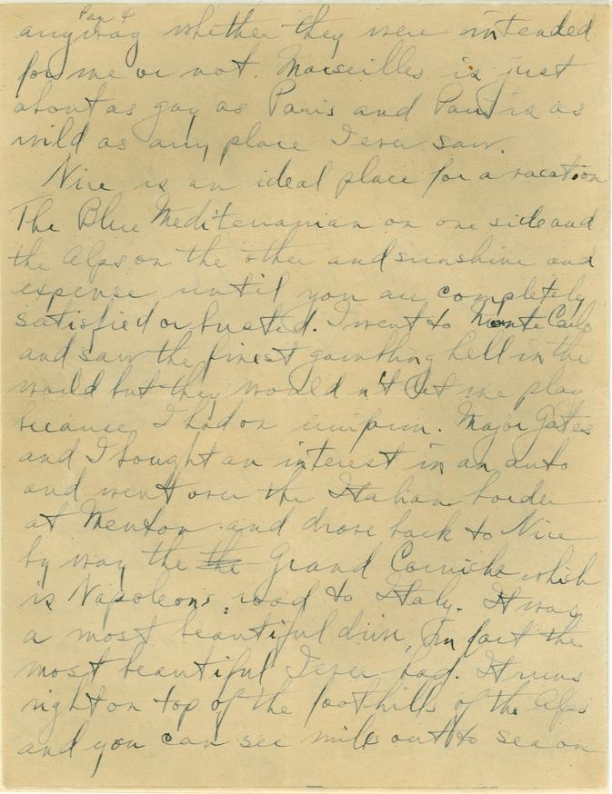 Letter, Harry S. Truman to Mary Ethel Noland