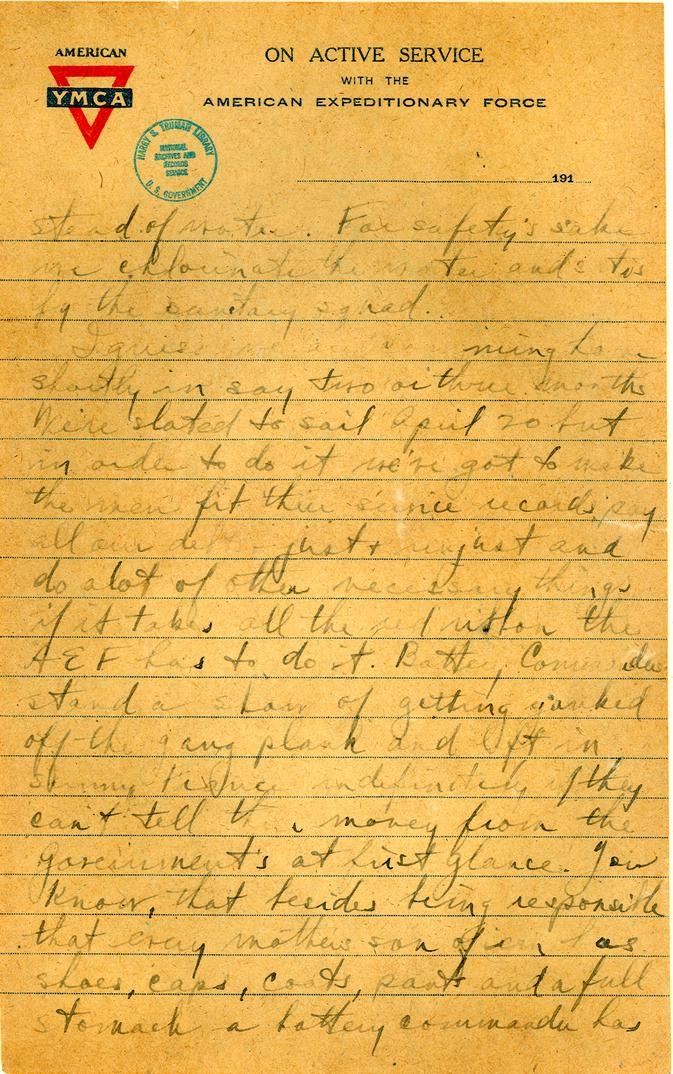 Letter, Harry S. Truman to Mary Ethel Noland