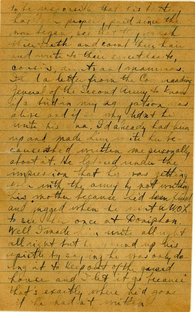 Letter, Harry S. Truman to Mary Ethel Noland