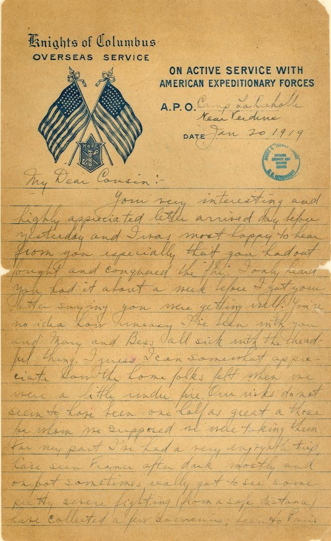 Letter, Harry S. Truman to Mary Ethel Noland