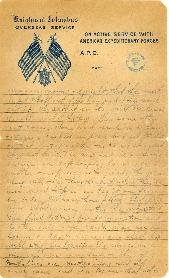 Letter, Harry S. Truman to Mary Ethel Noland