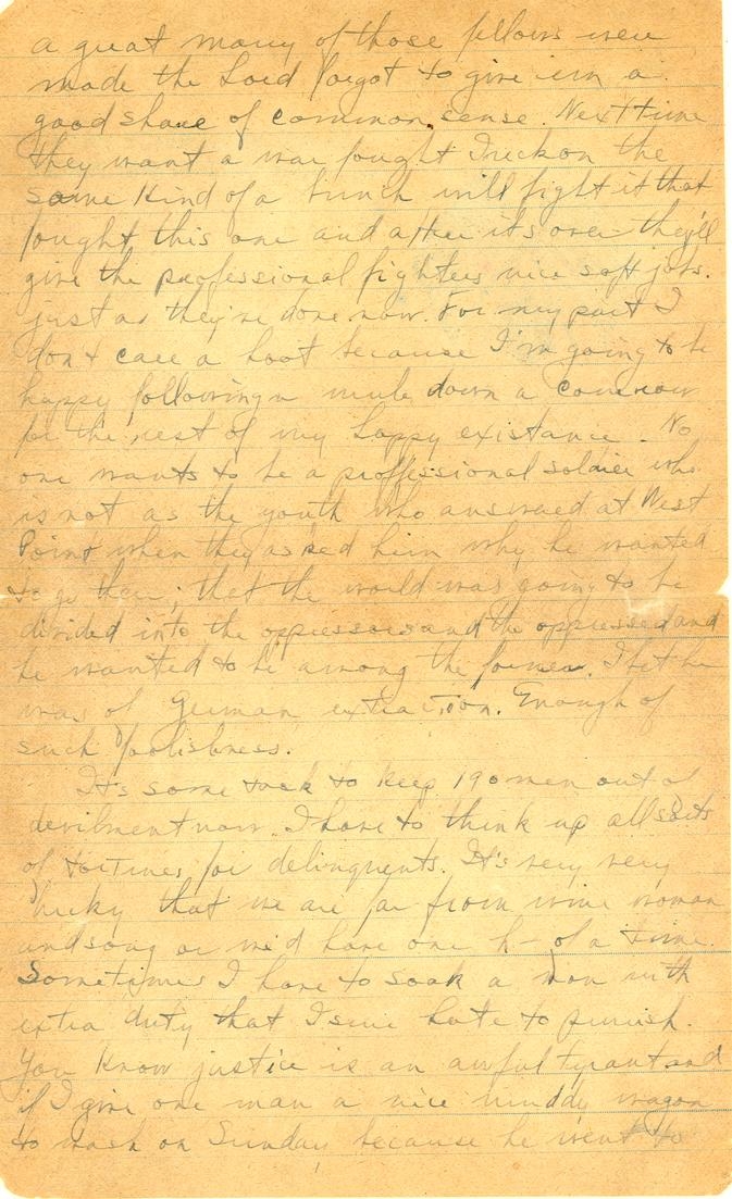 Letter, Harry S. Truman to Mary Ethel Noland