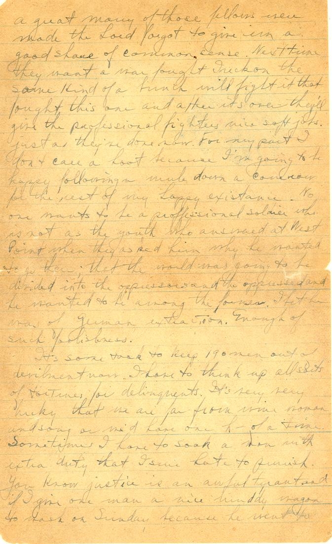 Letter, Harry S. Truman to Mary Ethel Noland