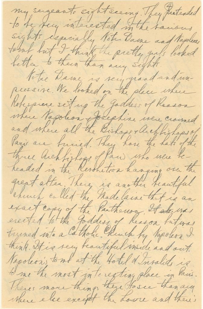 Letter, Harry S. Truman to Mary Ethel Noland