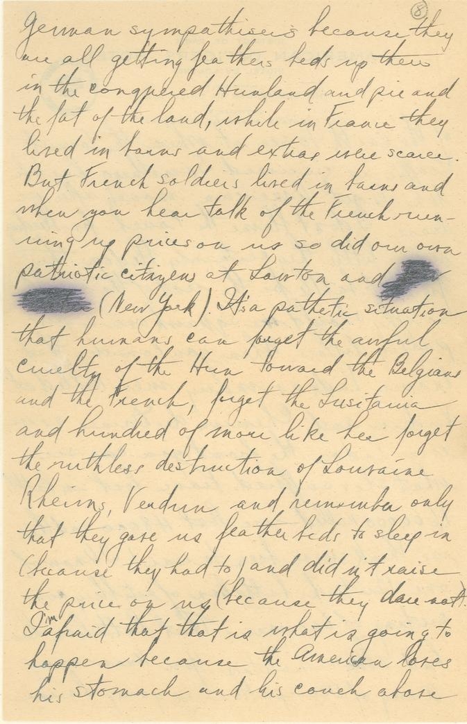 Letter, Harry S. Truman to Mary Ethel Noland