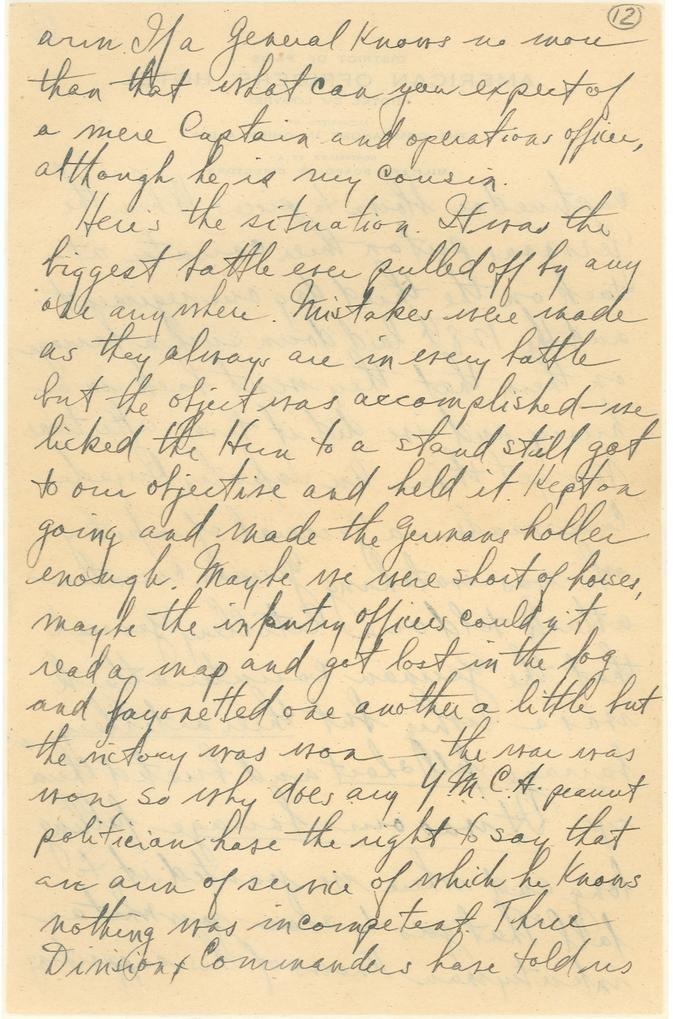 Letter, Harry S. Truman to Mary Ethel Noland