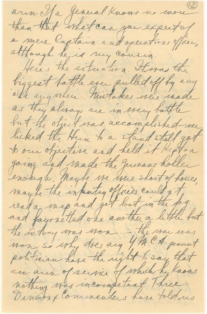 Letter, Harry S. Truman to Mary Ethel Noland