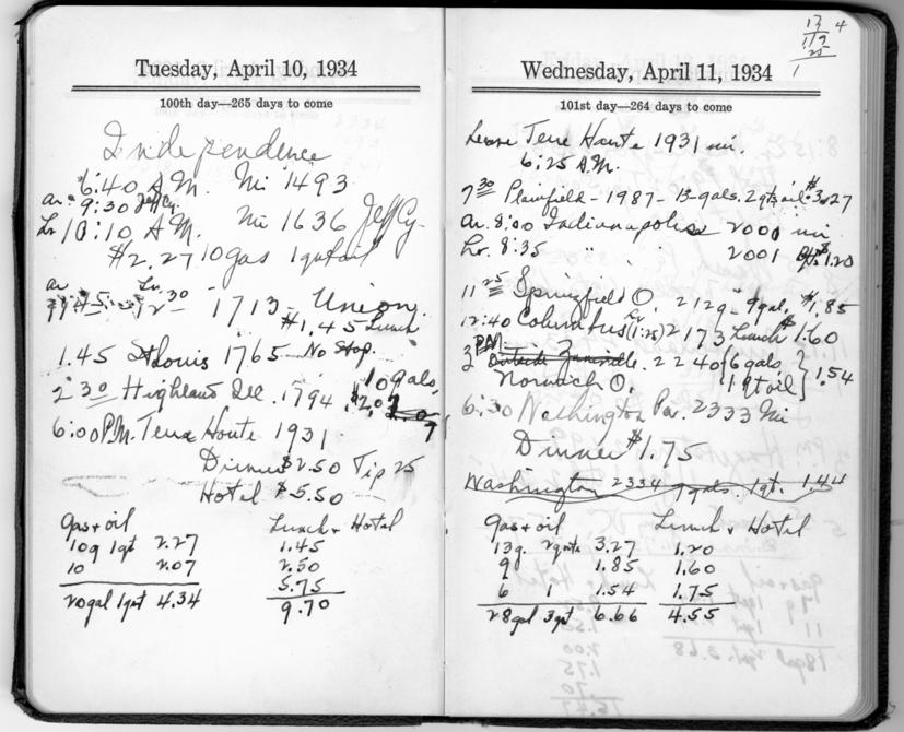 Diary appointment book of Harry S. Truman