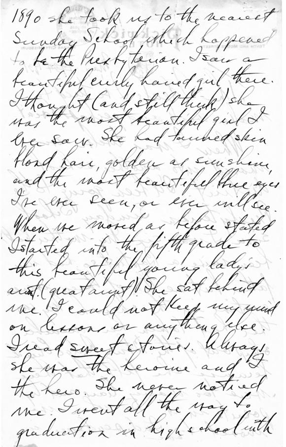 Longhand Note by Harry S. Truman