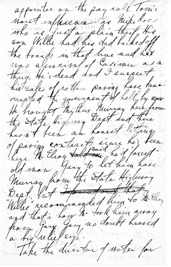 Longhand Note by Harry S. Truman