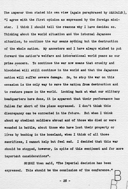 United States Strategic Bombing Survey: Japan's Struggle to End the War