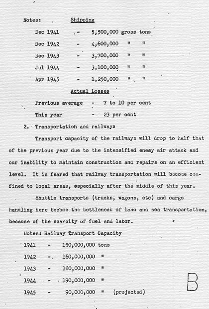 United States Strategic Bombing Survey: Japan's Struggle to End the War