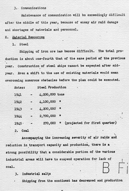 United States Strategic Bombing Survey: Japan's Struggle to End the War