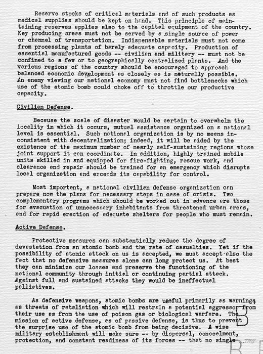 U. S. Strategic Bombing Survey: The Effects of the Atomic Bombings of Hiroshima and Nagasaki