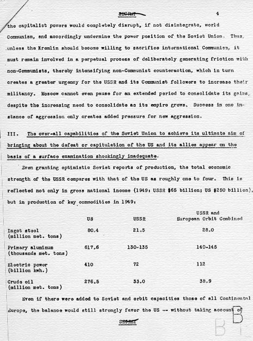 \"Soviet Intentions and Capabilities\"



  
