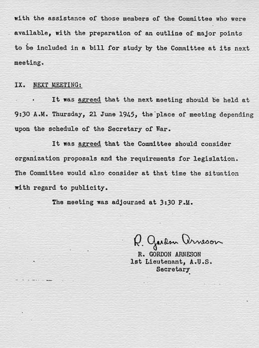 Notes of Meeting of the Interim Committee


  
