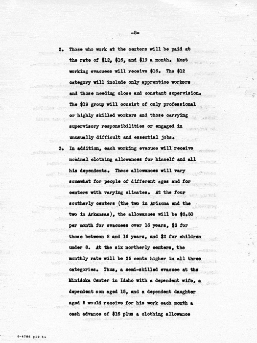 Report: Second Quarterly Report, July 1 to September 30, 1942, War Relocation Authority, not dated, c. late 1942. Papers of Philleo Nash. 