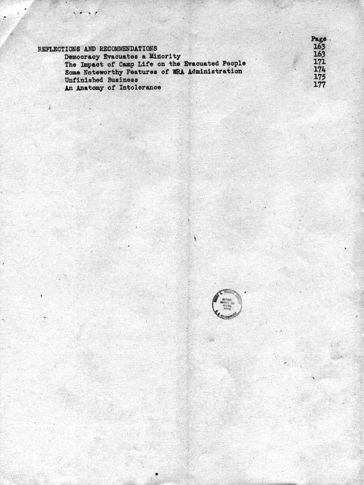 Report, WRA [War Relocation Authority], A story of Human Conservation, not dated, c. late 1946. The final report of WRA director Dillon S. Myer. Papers of Harry S. Truman: Official File.