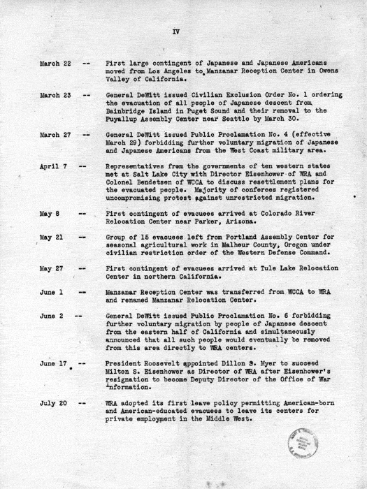 Report, WRA [War Relocation Authority], A story of Human Conservation, not dated, c. late 1946. The final report of WRA director Dillon S. Myer. Papers of Harry S. Truman: Official File.