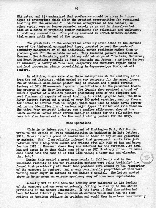 Report, WRA [War Relocation Authority], A story of Human Conservation, not dated, c. late 1946. The final report of WRA director Dillon S. Myer. Papers of Harry S. Truman: Official File.