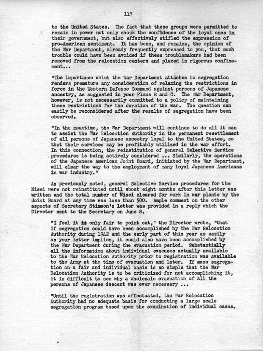 Report, WRA [War Relocation Authority], A story of Human Conservation, not dated, c. late 1946. The final report of WRA director Dillon S. Myer. Papers of Harry S. Truman: Official File.