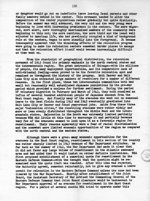 Report, WRA [War Relocation Authority], A story of Human Conservation, not dated, c. late 1946. The final report of WRA director Dillon S. Myer. Papers of Harry S. Truman: Official File.