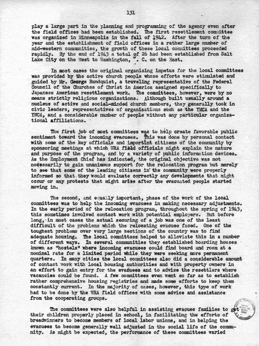 Report, WRA [War Relocation Authority], A story of Human Conservation, not dated, c. late 1946. The final report of WRA director Dillon S. Myer. Papers of Harry S. Truman: Official File.