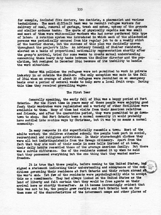 Report, WRA [War Relocation Authority], A story of Human Conservation, not dated, c. late 1946. The final report of WRA director Dillon S. Myer. Papers of Harry S. Truman: Official File.