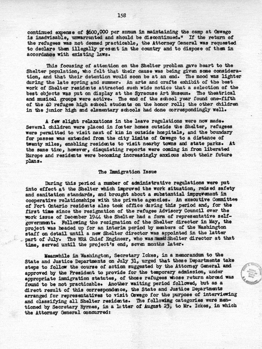 Report, WRA [War Relocation Authority], A story of Human Conservation, not dated, c. late 1946. The final report of WRA director Dillon S. Myer. Papers of Harry S. Truman: Official File.