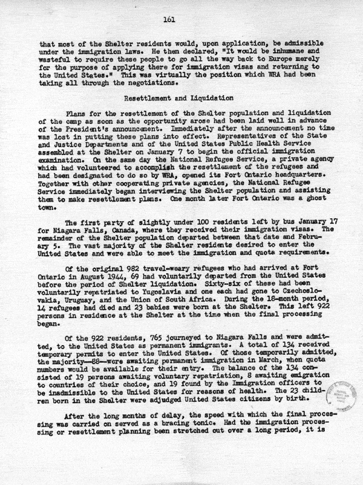 Report, WRA [War Relocation Authority], A story of Human Conservation, not dated, c. late 1946. The final report of WRA director Dillon S. Myer. Papers of Harry S. Truman: Official File.