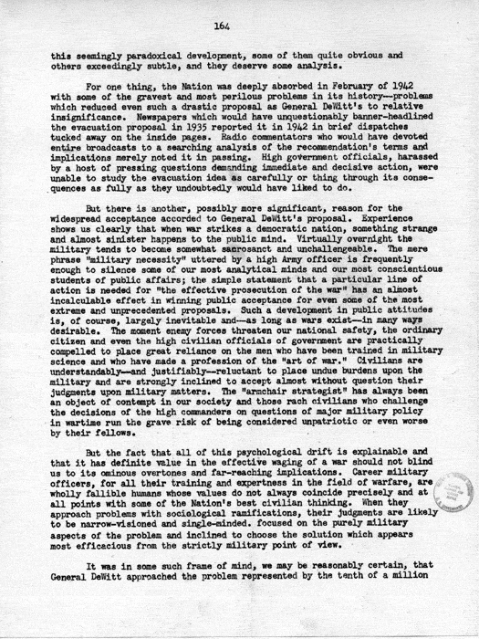 Report, WRA [War Relocation Authority], A story of Human Conservation, not dated, c. late 1946. The final report of WRA director Dillon S. Myer. Papers of Harry S. Truman: Official File.