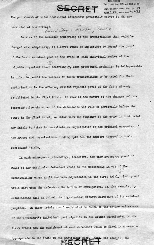 Draft Memorandum for Franklin D. Roosevelt