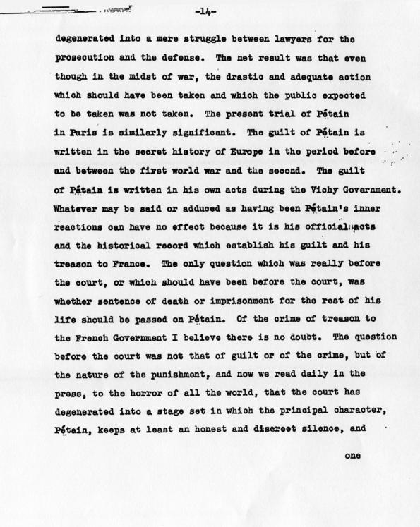 Letters from William Hopkins to Dean Acheson, Frederick Lawton, and Robert Lovett, accompanied by related materials