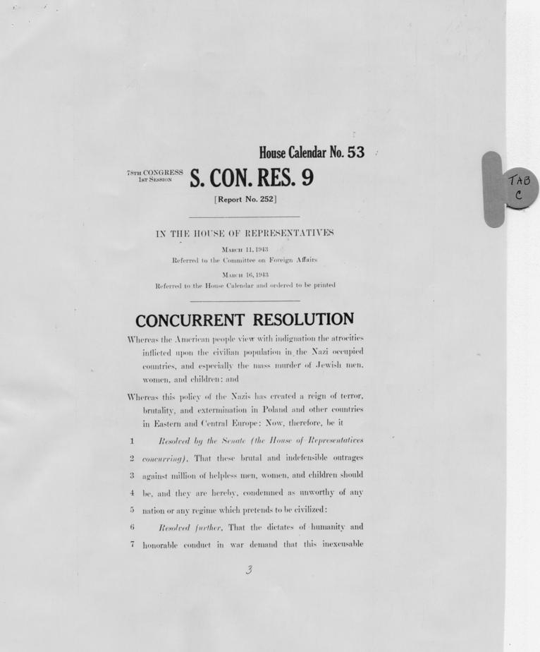 Memorandum from Samuel Rosenman to Harry S. Truman, accompanied by related materials