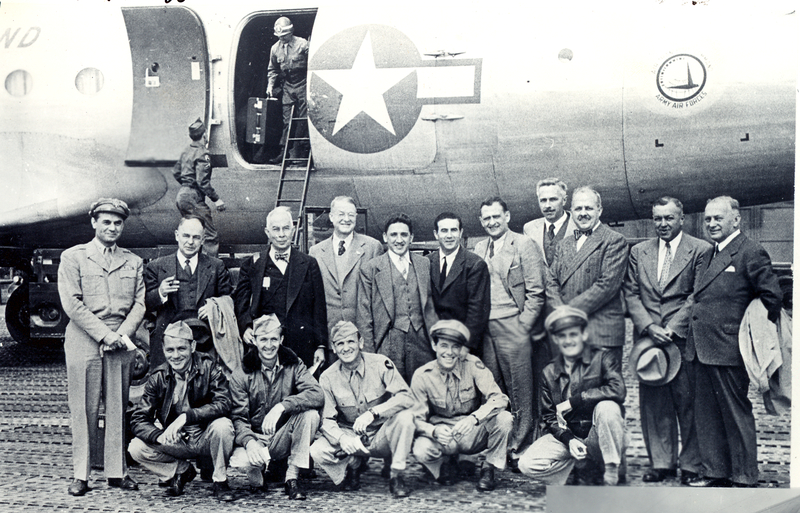 Members of the U.S. Reparations Mission in Frankfurt, Germany | Harry S ...