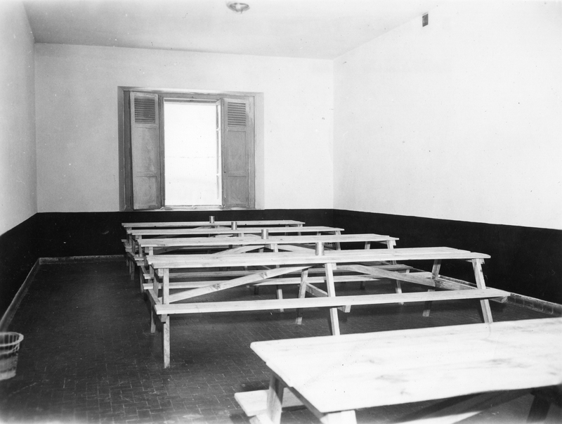 Mess Hall in Women s Army Corps WAC Battalion Area in North