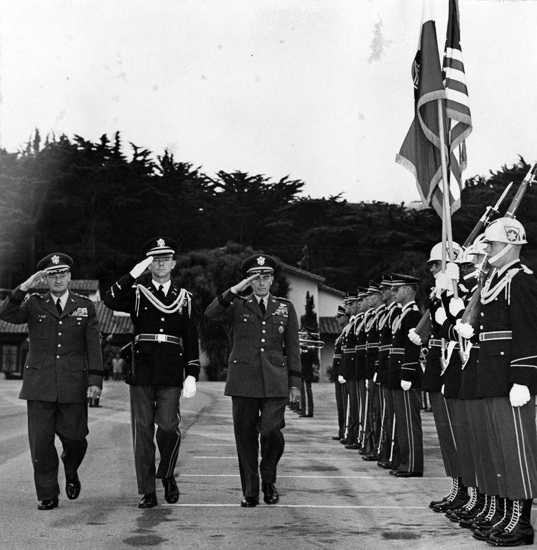 Major General Truman Inspects the Honor Guard Harry S. Truman