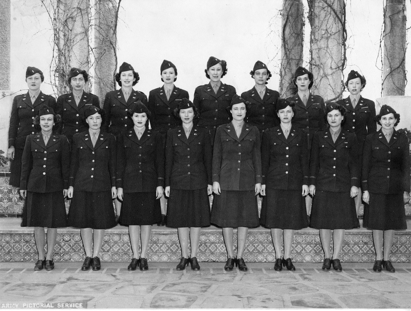 Photograph of Members of the Women's Army Corps (WAC) Harry S. Truman