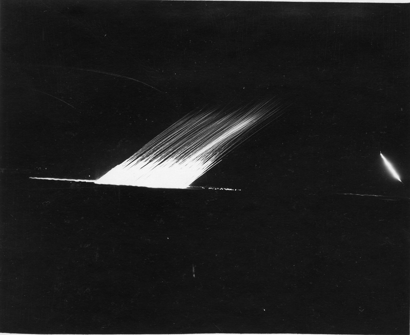 Night Rocket Attack in Wonsan Harbor, Korea Harry S. Truman
