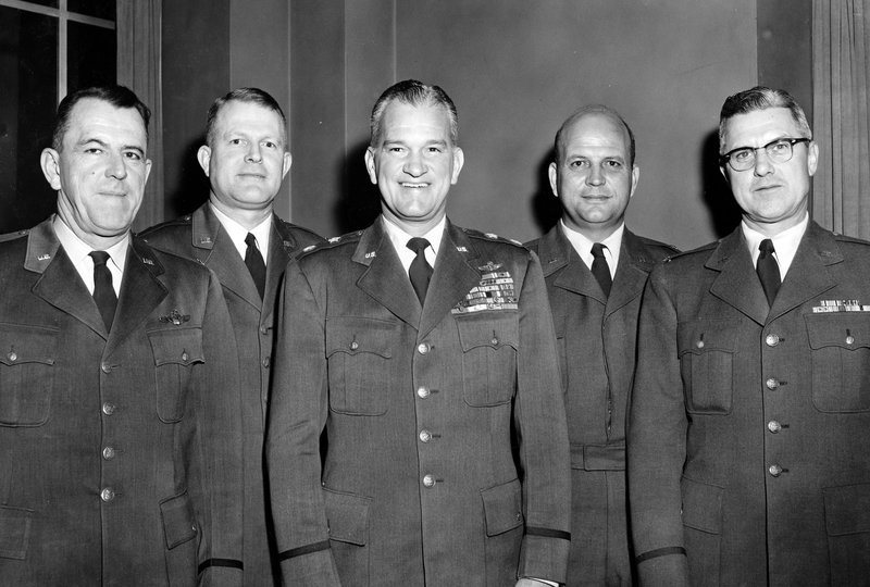 General Robert Landry and Others at Portland International Airport