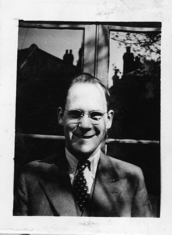 Richard Beckman Poses for Photo Harry S. Truman