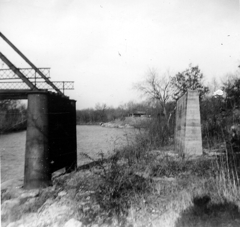 Boston Mills Bridge and Spring River view Harry S. Truman