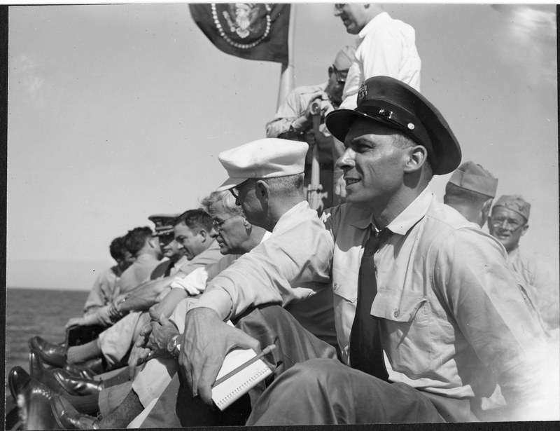 Chief Yeoman Langello On Board Submarine Harry S. Truman