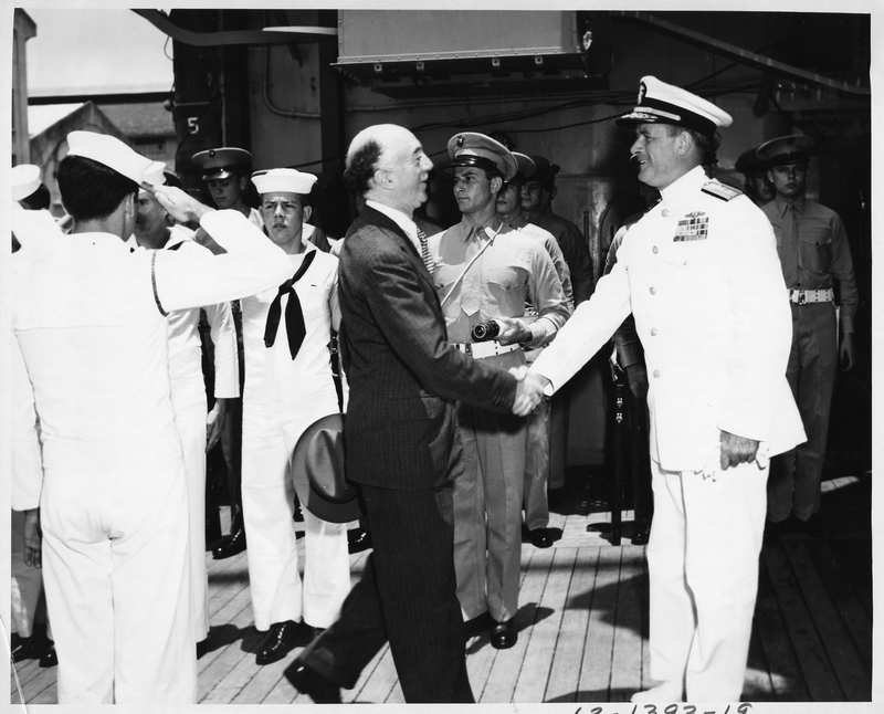 British Ambassador to Brazil Sir Neville Butler Calls Harry S. Truman