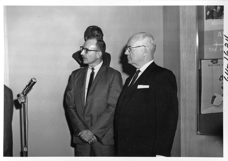 James R. Fuchs and John W. Snyder at Coin Ceremony | Harry S. Truman