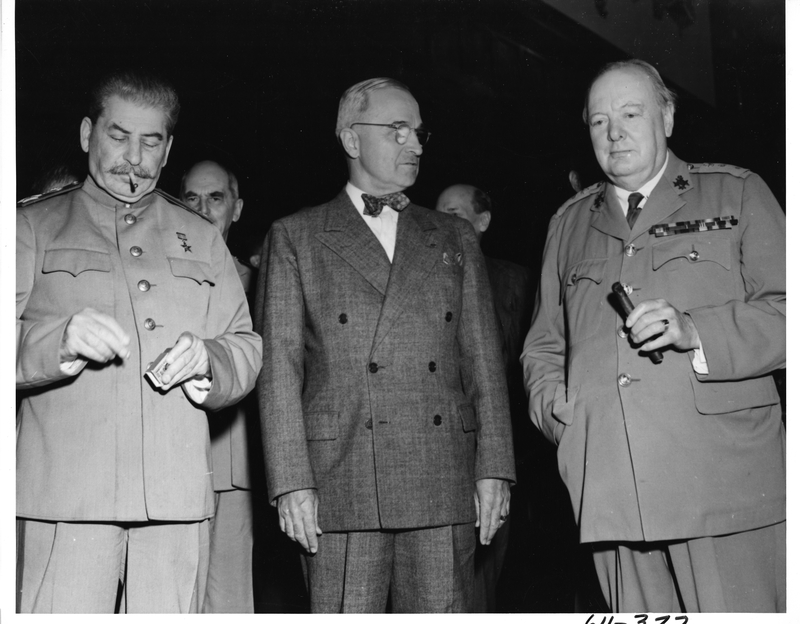 Big Three at the Potsdam Conference Harry S. Truman