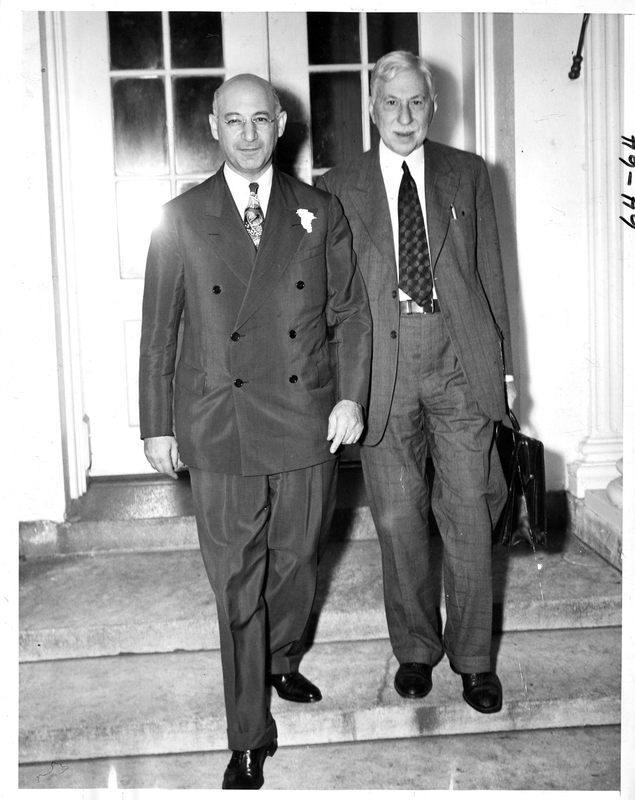 Jacob Blaustein and Judge Joseph M. Proskauer | Harry S. Truman