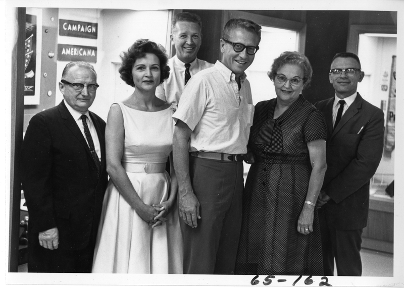Visit of Allen Ludden and Betty White Ludden to the Harry S. Truman
