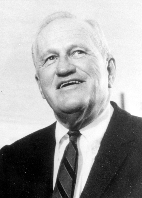 Portrait of James Rowe Harry S. Truman